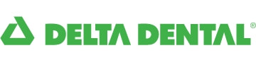 Green delta dental logo with triangle icon