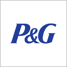 p and g logo