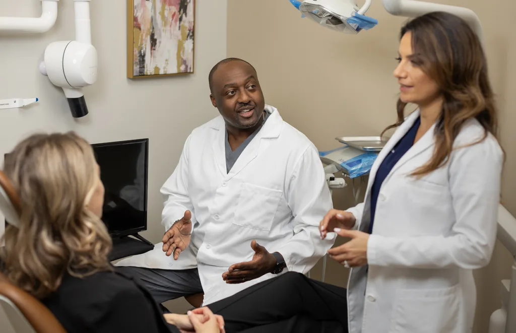 A group of doctors in a room
