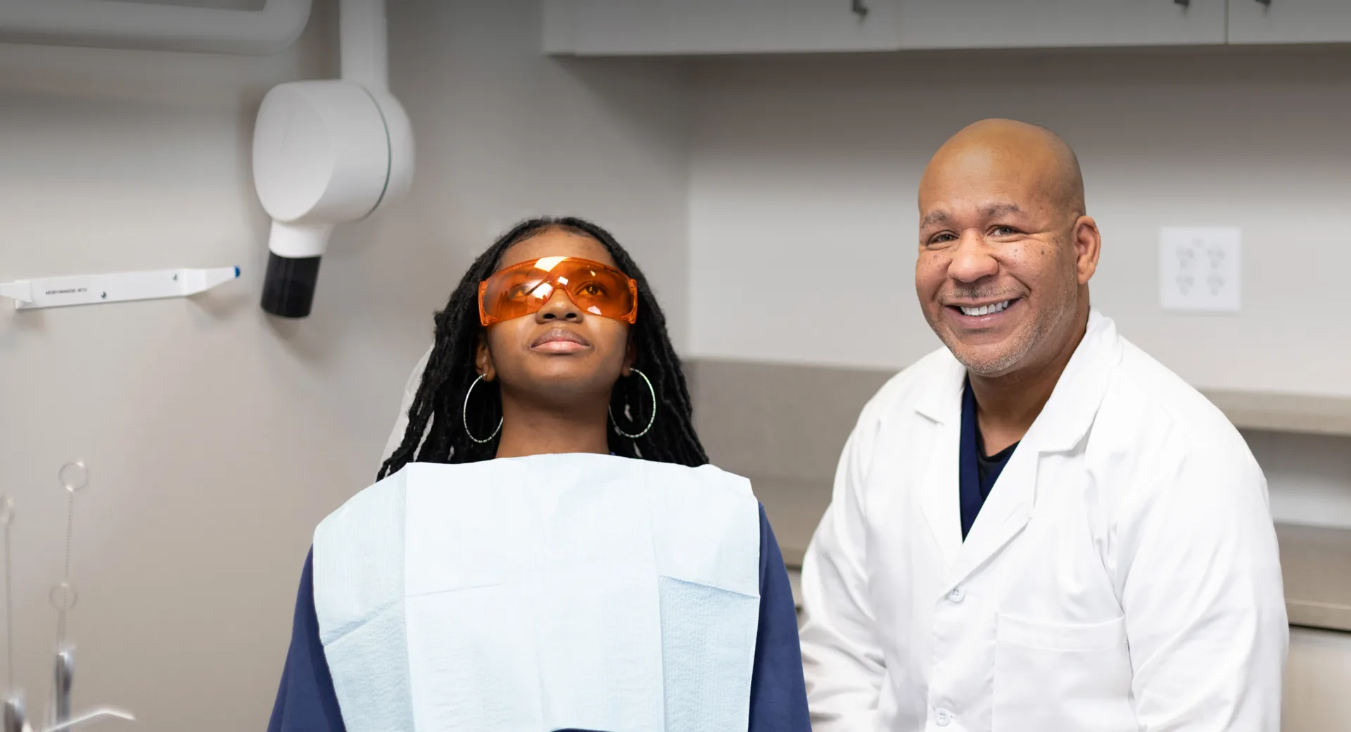 doctor with patient