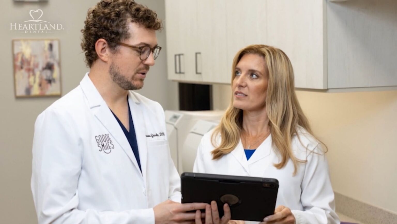 doctors conversing in room